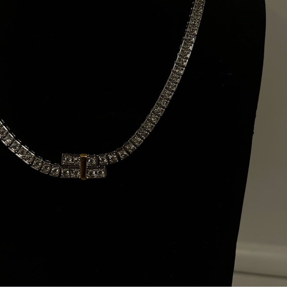 Tiffany&Co Style Tennis Necklace - Picture 5 of 6